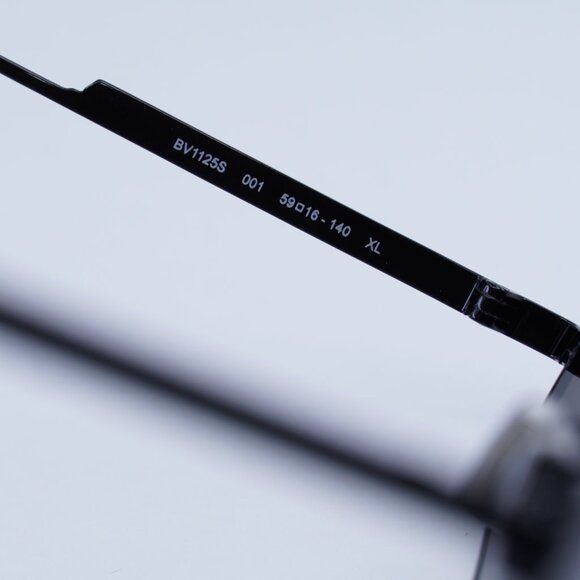 ?️ New Bottega Veneta BV1125S 001 Sunglasses - Black Frame, Grey Lenses main image 6